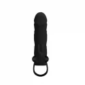 Pretty love 5,5 inch vibrating penis sleeve black