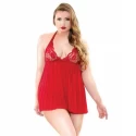 Koszulka z koronką Babydoll and G-string