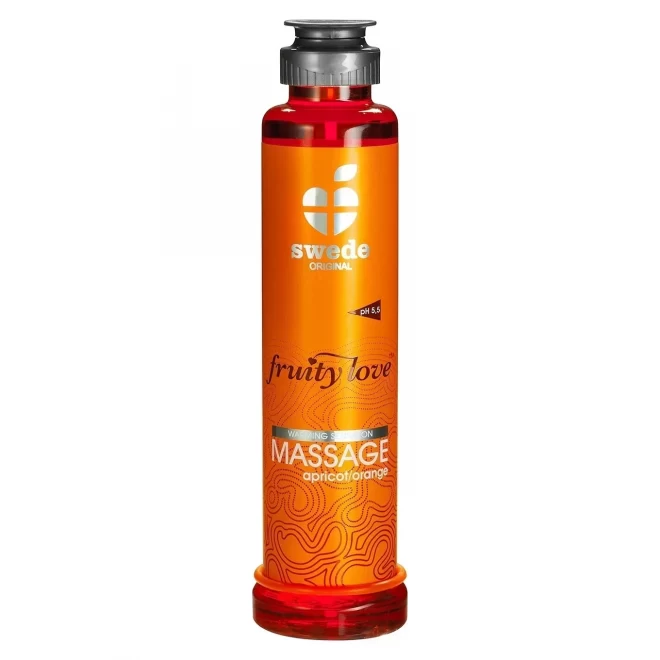 Olejek do masażu Swede Fruity Love Massage Apricot-Orange 200ml