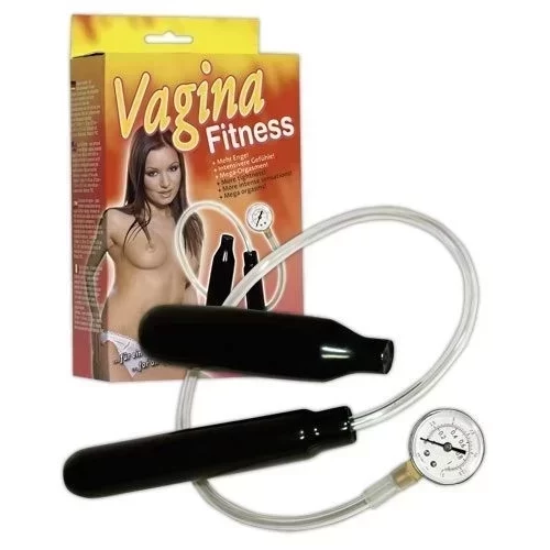 Dwa dilda z pompką Vagina Fitness