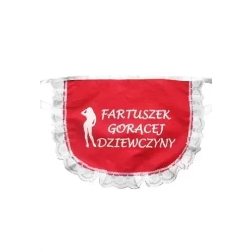 Fartuszek z koronką Fartuszek gorącej dziewczyny