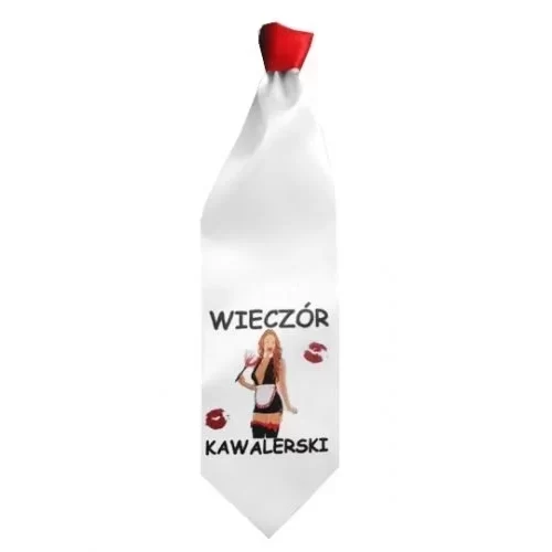 Krawat na Wieczór Kawalerski dziewczyna