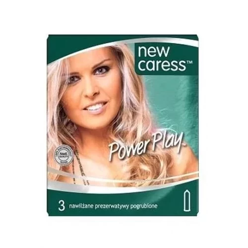 Prezerwatywy New Caress Power Play 3 szt.