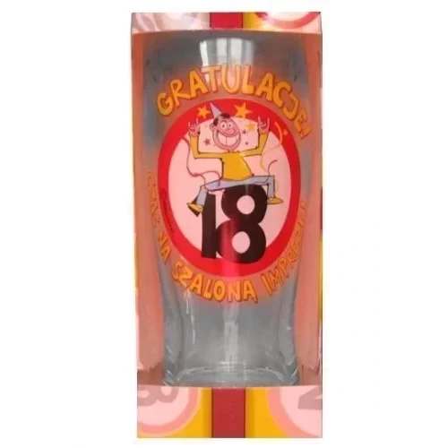 Szklanka 0,5 l 18-stkowa
