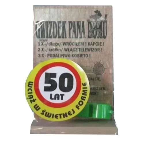 Gwizdek Pana domu dla 50-latka
