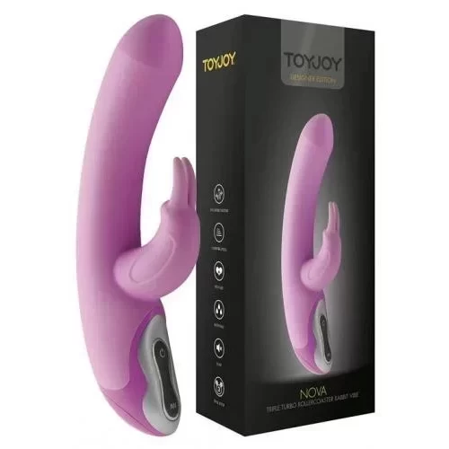 Wibrator z króliczkiem Nova Rabbit Vibe (2 kolory)