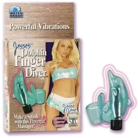 Silikonowa nakładka-delfinek na palec Dolphin Finger Diver
