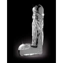 Szklane, potężne dildo Icicles No.40