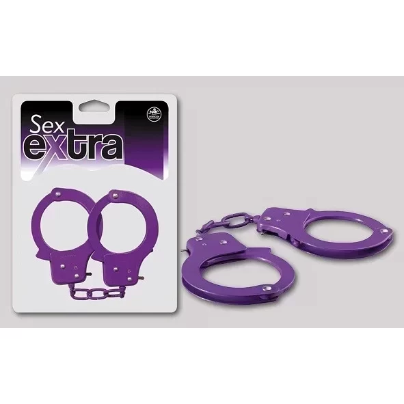 Sex extra metal cuffs (3 kolory)