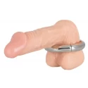 Metalowy ring na penisa Magnetic Ballstretcher 39 mm