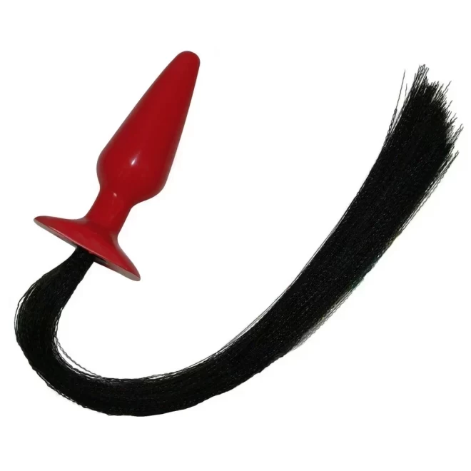 Korek analny z ogonem Pony Play