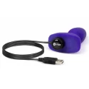 Plug analny B-vibe Rimming (3 kolory)