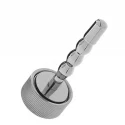 The king stainless steel vibrating sound 50 mm. x 12 mm.