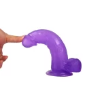 Jelly studs crystal dildo -large