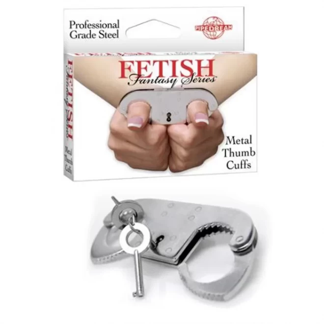 Kajdanki na kciuki Fetish Fantasy Thumb Cuffs