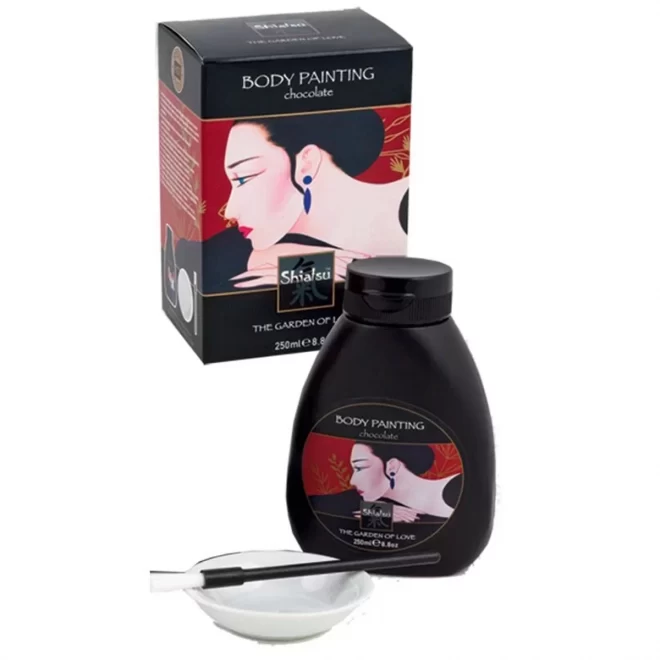 Zestaw do malowania ciała Shiatsu Body Painting Chocolate 250g