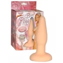 Plug analny z cyberskóry Butt Plug