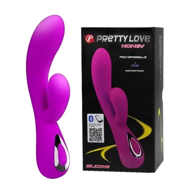 Wibrator Pretty Love Honey sterowany mobilnie APP