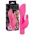 Podwójny wibrator z dwoma motorkami Double lover silicone