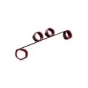 Usztywniane kajdanki na nadgarstki i kostki Scarlet Couture Spreader Bar