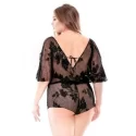 Krótki, koronkowy kombinezon Stretch Lace Romper (2 kolory)
