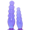 2 korki analne Crystal Jellies Anal Delight (3 kolory)