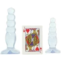 2 korki analne Crystal Jellies Anal Delight (3 kolory)