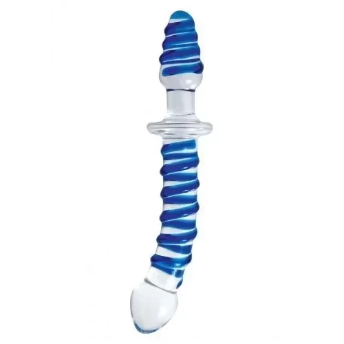 Zakręcone szklane dildo Twisted Love