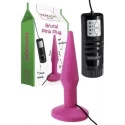 Pług analny z wibracją Brutal Pink Plug Vibrating Small
