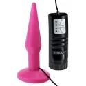 Pług analny z wibracją Brutal Pink Plug Vibrating Small