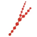 Podwójne kulki analne Triple Anal Pleasure Beads - Clear