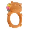 Ring na penisa Happy Hippo C-ring Orange