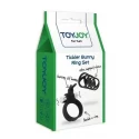 Nakładka stymulująca wibracjami Tickler Bunny Ring Set