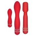 Zestaw trzech zmysłowych masażerów Diamond Triple Pleasure Pack