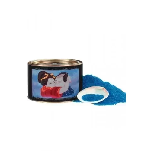 Błękitna sól do kąpieli Bath salt oriental crystals aphrodisia