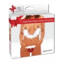 Świąteczny zestaw z dzwoneczkami Jingle bells nipple clamps and panty