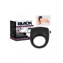Wibrujący ring na penisa Black Velvets