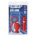 Korek analny z wibrującym jajeczkiem Menzstuff ass cork wide