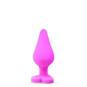 Delikatny korek analny Naughtier candy heart ( 2 kolory)