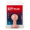 Silikonowo-żelowy korek analny Round Butt Plug Small (2 kolory)