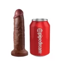 Piłka z wibratorem King Cock Vibrating Mini Sex Ball with 7" Dildo