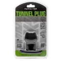 Korek analny z otworem Ass Tunnel Plug Silicone Tpr Medium - Black.