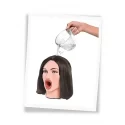 Unikalny masturbator Pipedream Extreme Toyz Hot Water Face Fucker Brunette