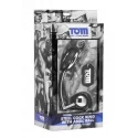 Pierścień metalowy na penisa ze stymulatorem analnym Tom Of Finland Anal Ball Cock Ring 51 mm.