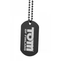Pierścień metalowy na penisa ze stymulatorem analnym Tom Of Finland Anal Ball Cock Ring 51 mm.