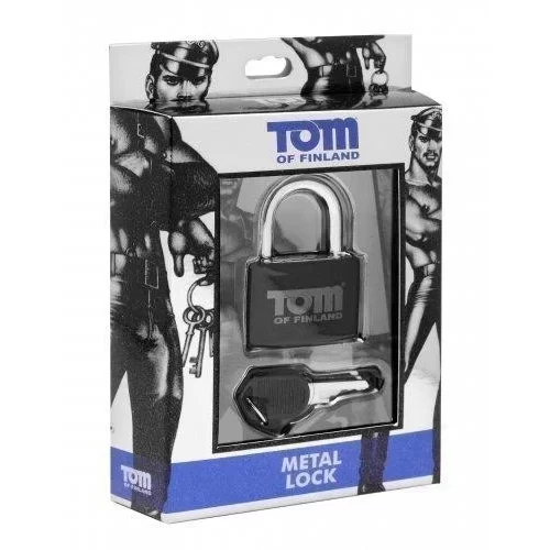 Kłódka + kluczyki (zestaw) - Tom Of Finland Heavy Duty Lock.