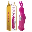 Masażer w kształcie króliczka Happy Ears Rabbit Vibe Hot