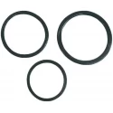 CLITORAL STIMUL. COCKRING BLK 3 PCS
