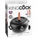 Dmuchana poduszka z wibrującym dildo King Cock Vibrating Inflatable Hot Seat