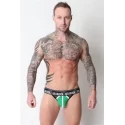Bokserki męskie Dark Room Jockstrap - Green .
